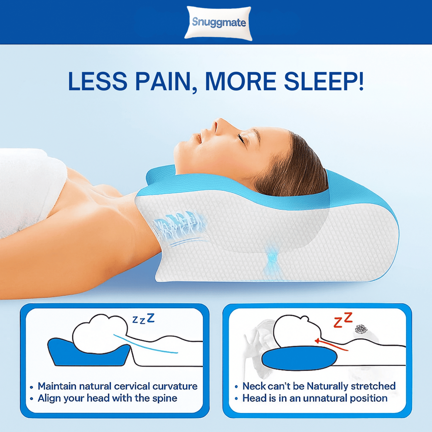 Snuggmate® Contour Relief Pillow